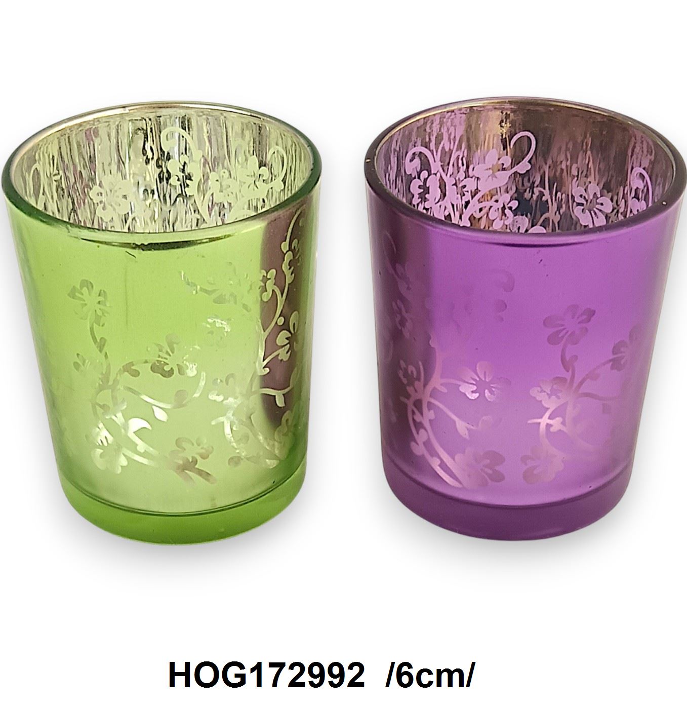 Virágos mécses szelence /6cm/ Fő kép