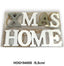 'XMAS' és 'HOME' akasztható fa dekoráció /5,5cm/