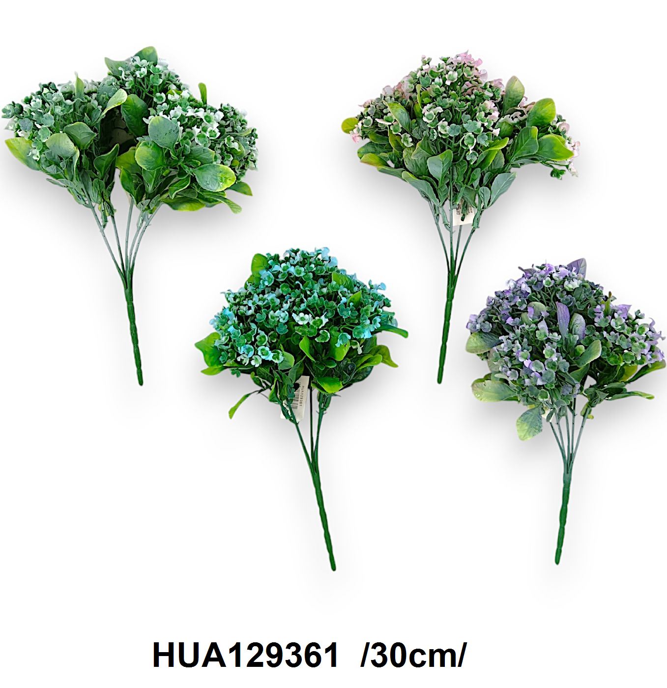 Hamvas, kisvirágos bokor, mûanyag /30cm/ Fő kép
