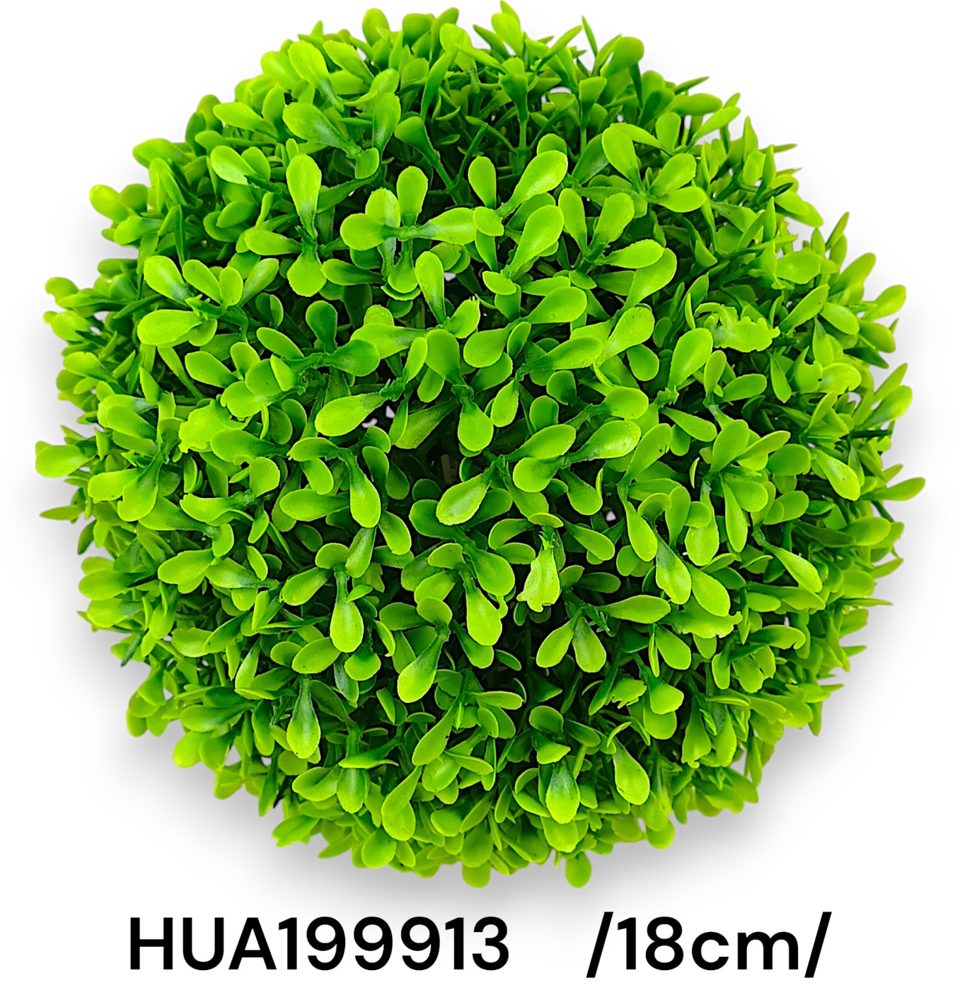 Apró leveles gömb, mûanyag /18cm/ Fő kép