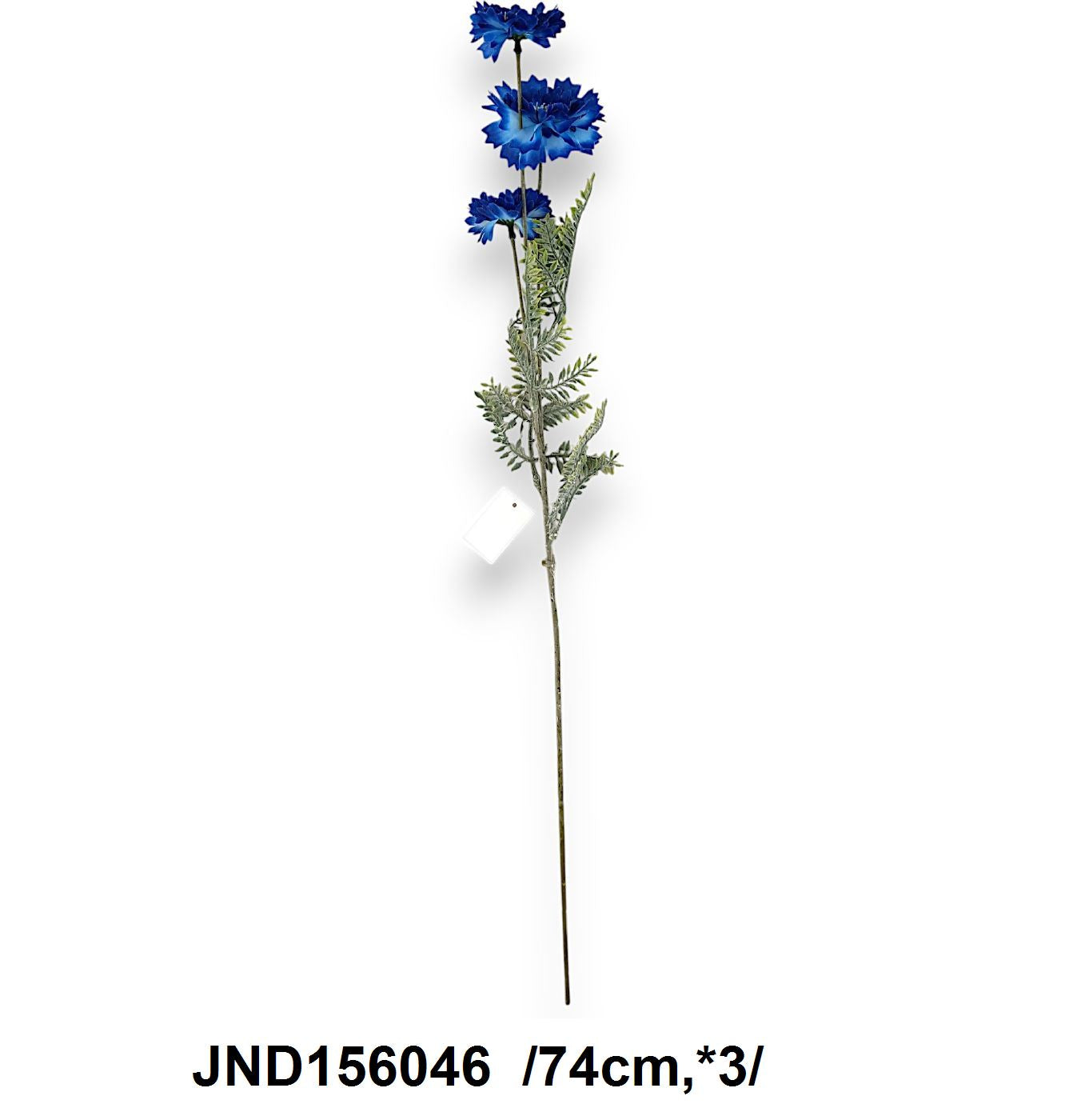 Szálas búzavirág, flokkolt szárral /74cm,*3/