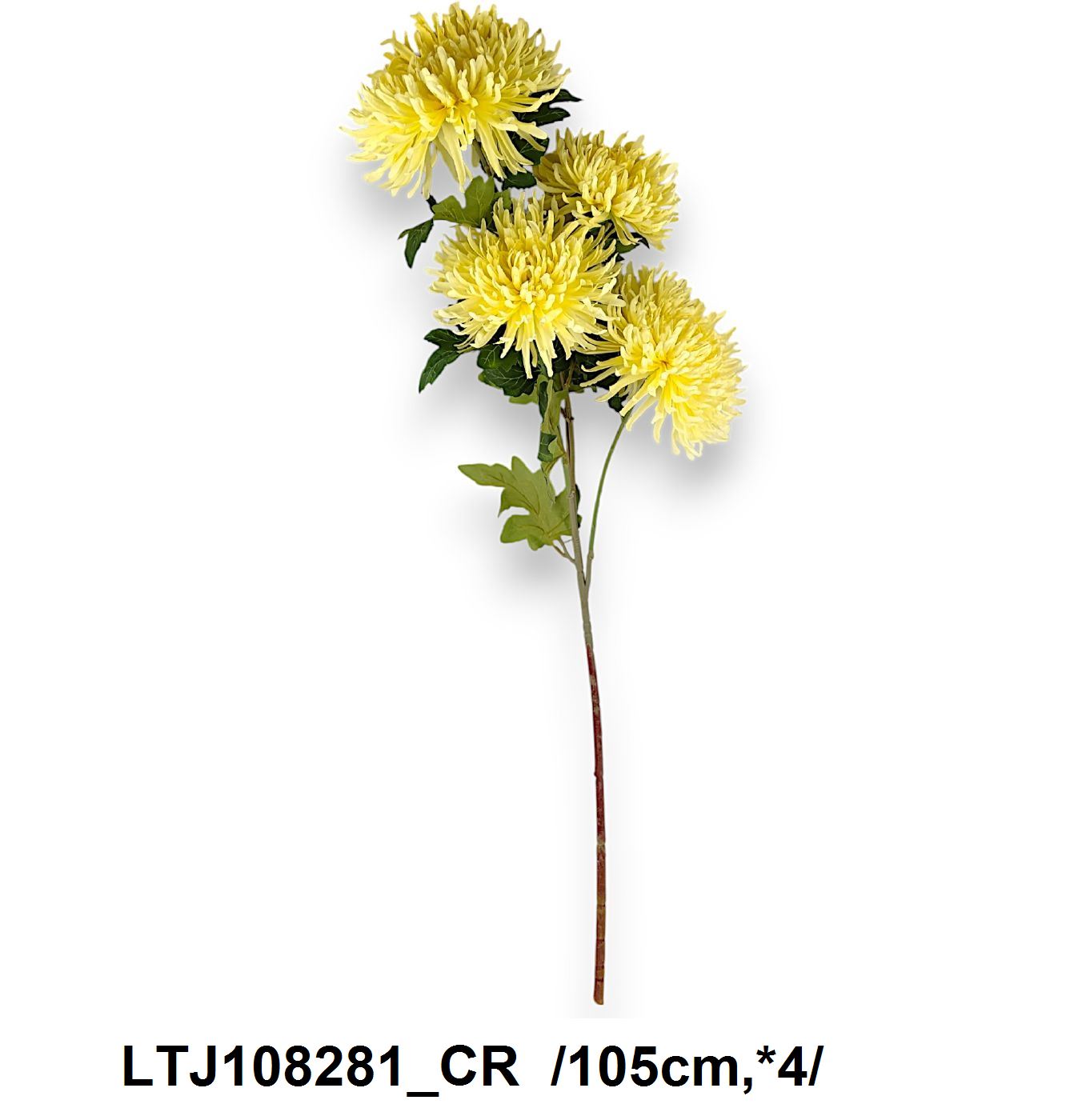 Fészekközepû, nagy tépett krizi ág /105cm,*4/ Fő kép