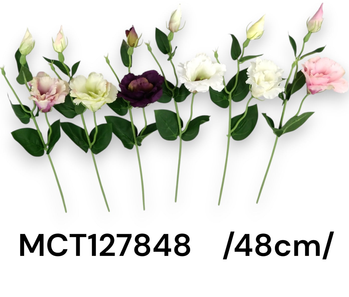 48 cm liziantusz pick drótszárral 1 fej +2 bimbó