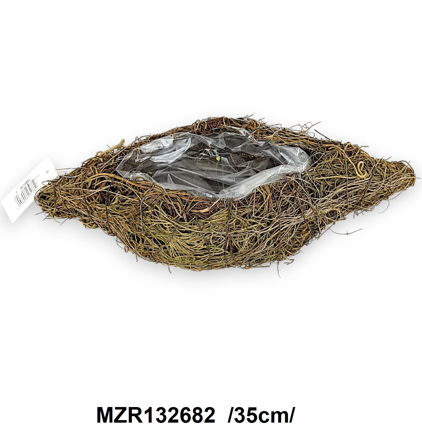 Mohás, bélelt vesszõ rombusz alap /35cm/
