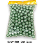 Glitteres golyók, 60 gr /2cm/