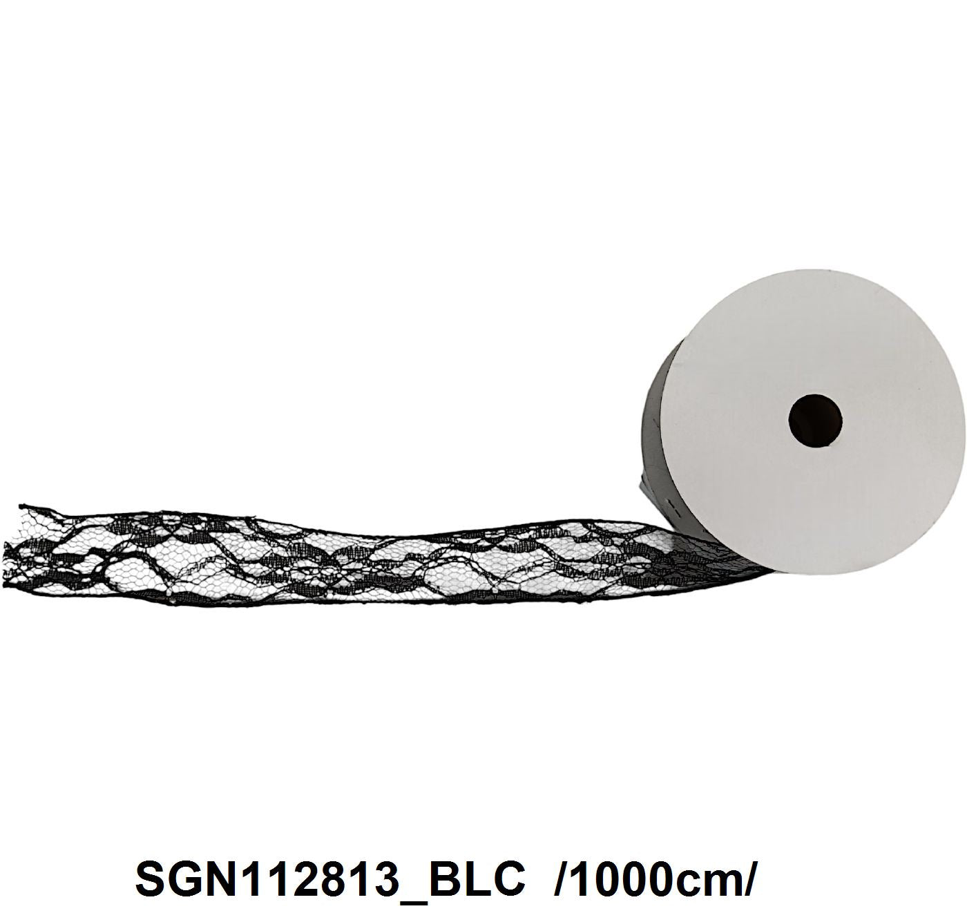 Csipke szalag, drótos széllel tekercsen /1000cm/ Fő kép