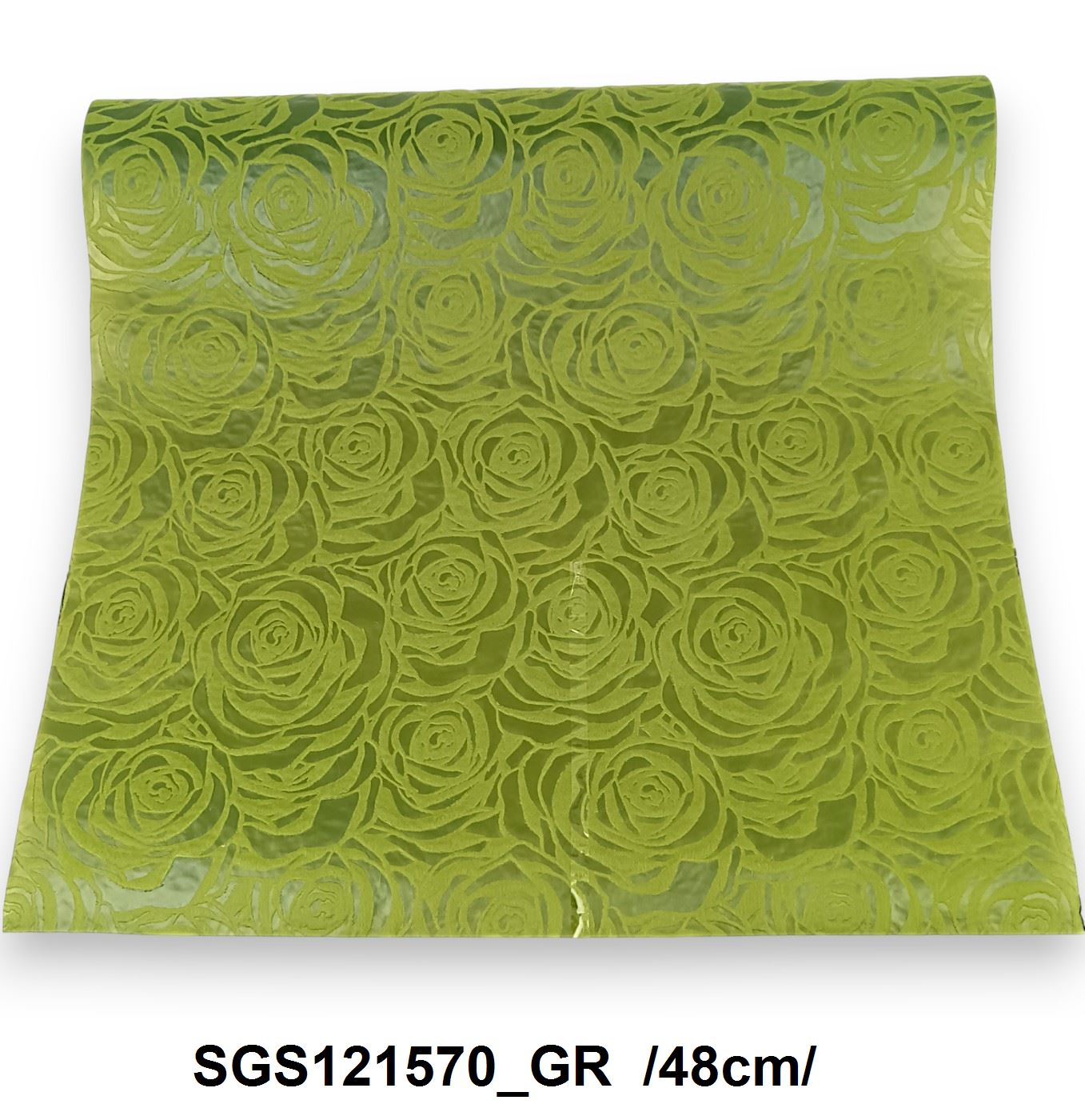 Papírtekercs rózsa mintával /48cm/ Másodlagos kép
