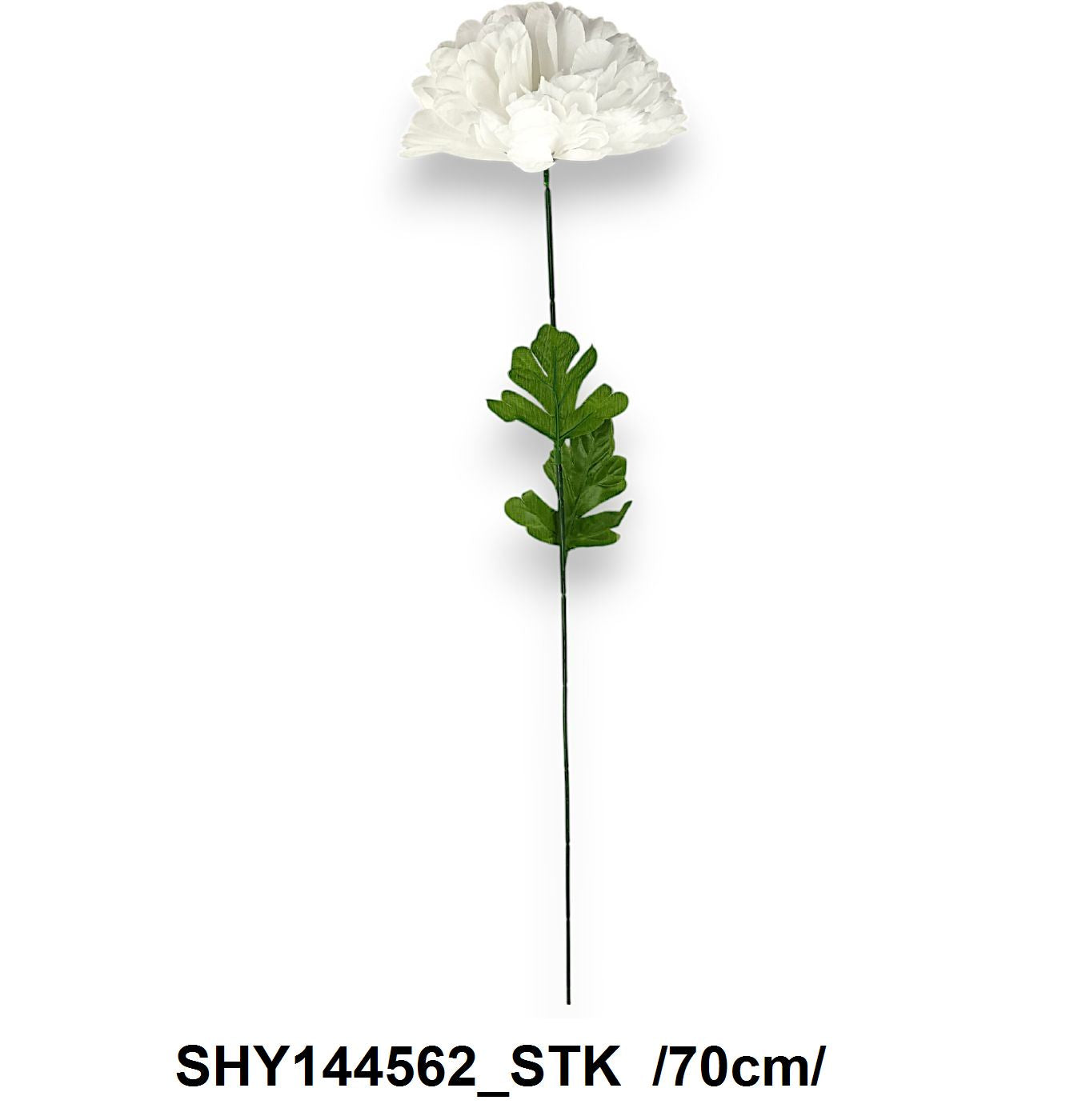 Szálas krizantém, 2 levéllel /70cm/ Fő kép