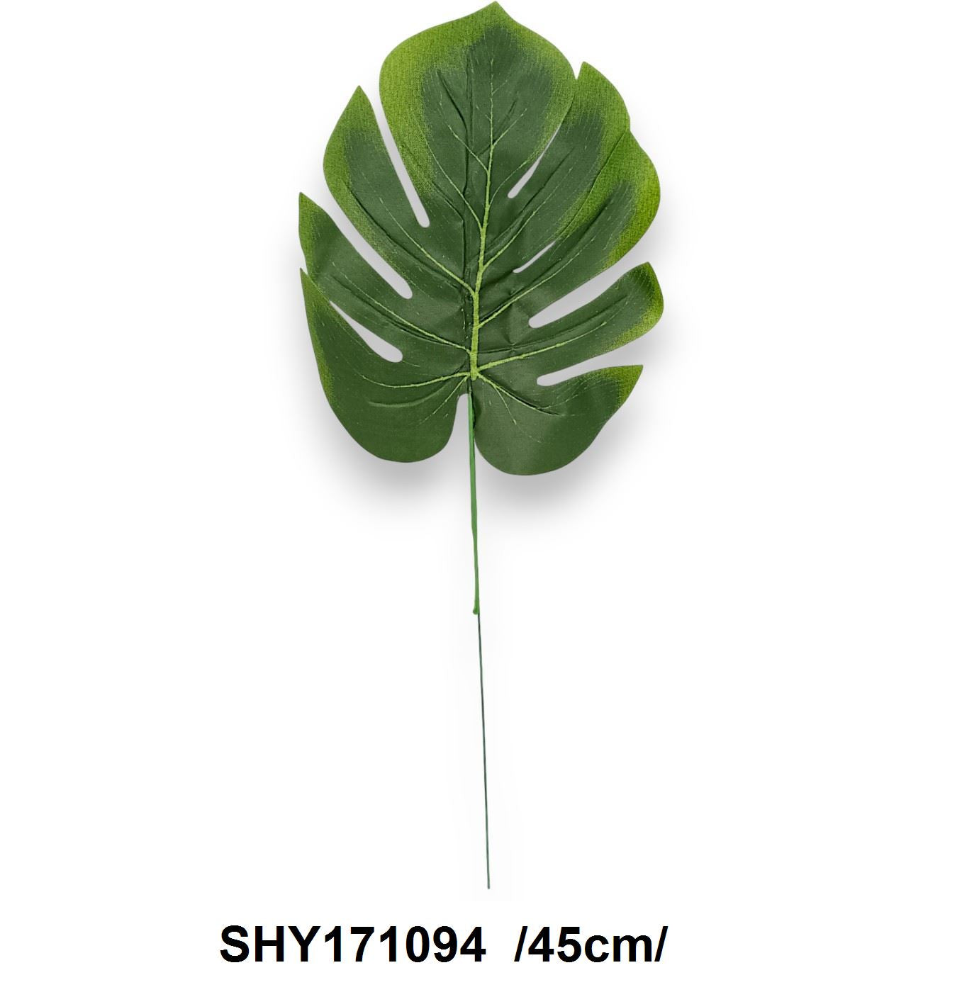 Monstera levél, szatén /45cm/