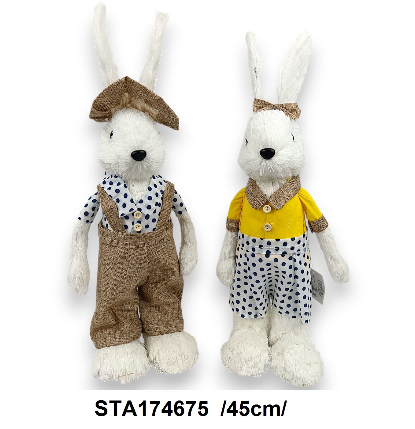 Spárganyuszi pár /45cm/