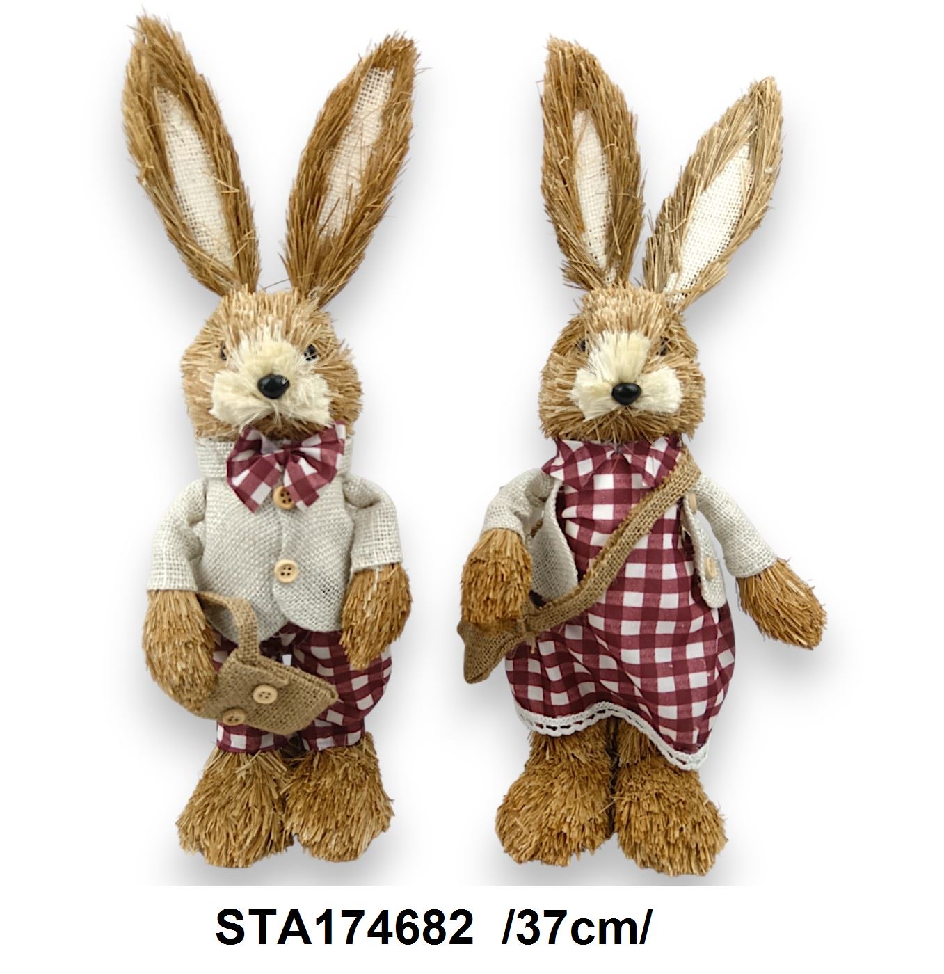 Szalmanyuszi pár /37cm/