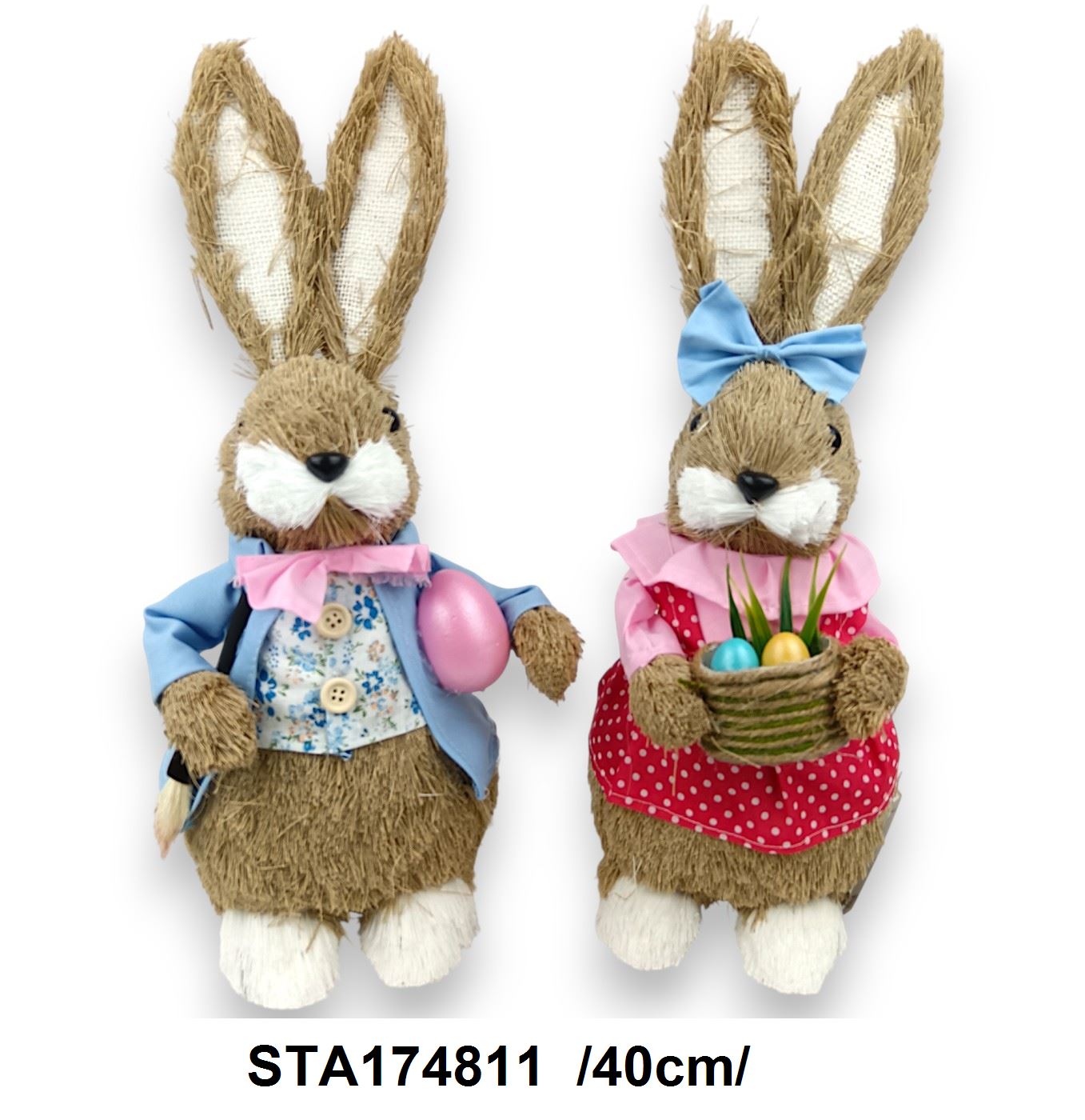 Spárganyuszi pár /40cm/ Fő kép