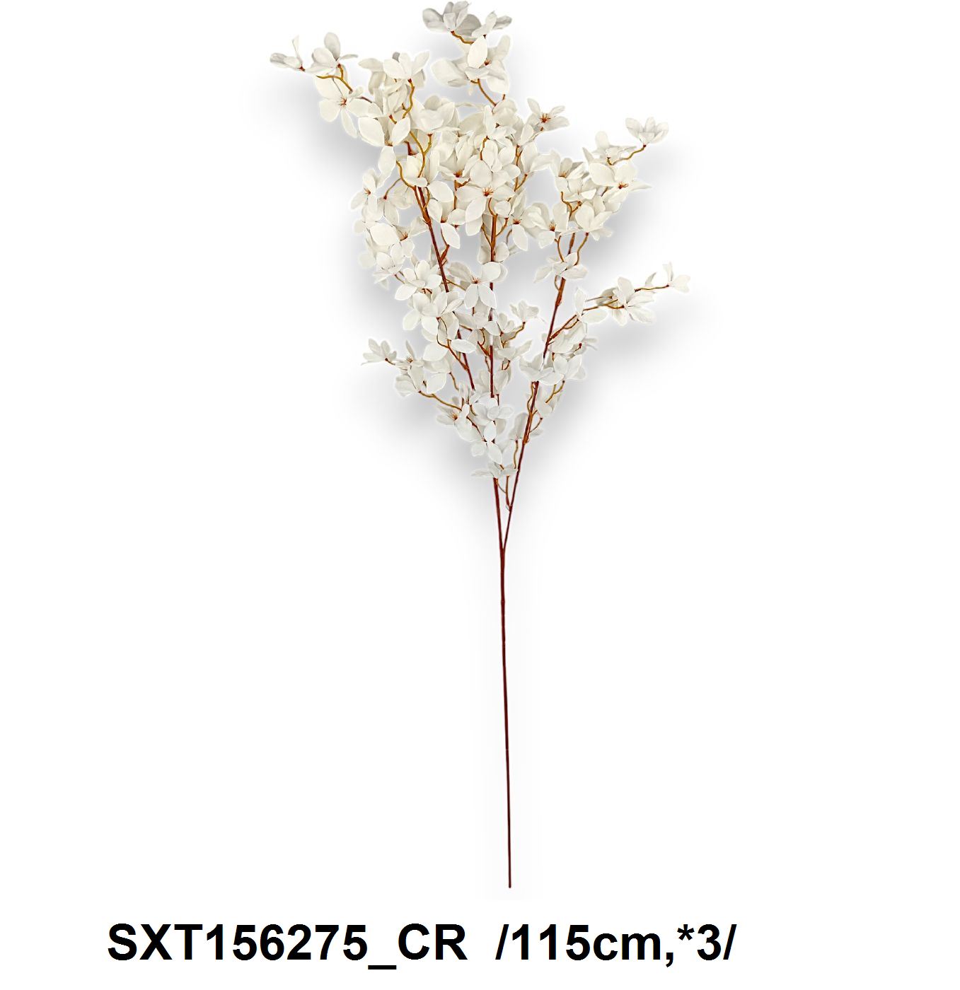 Csillagvirágos nagy ág /115cm,*3/ Másodlagos kép