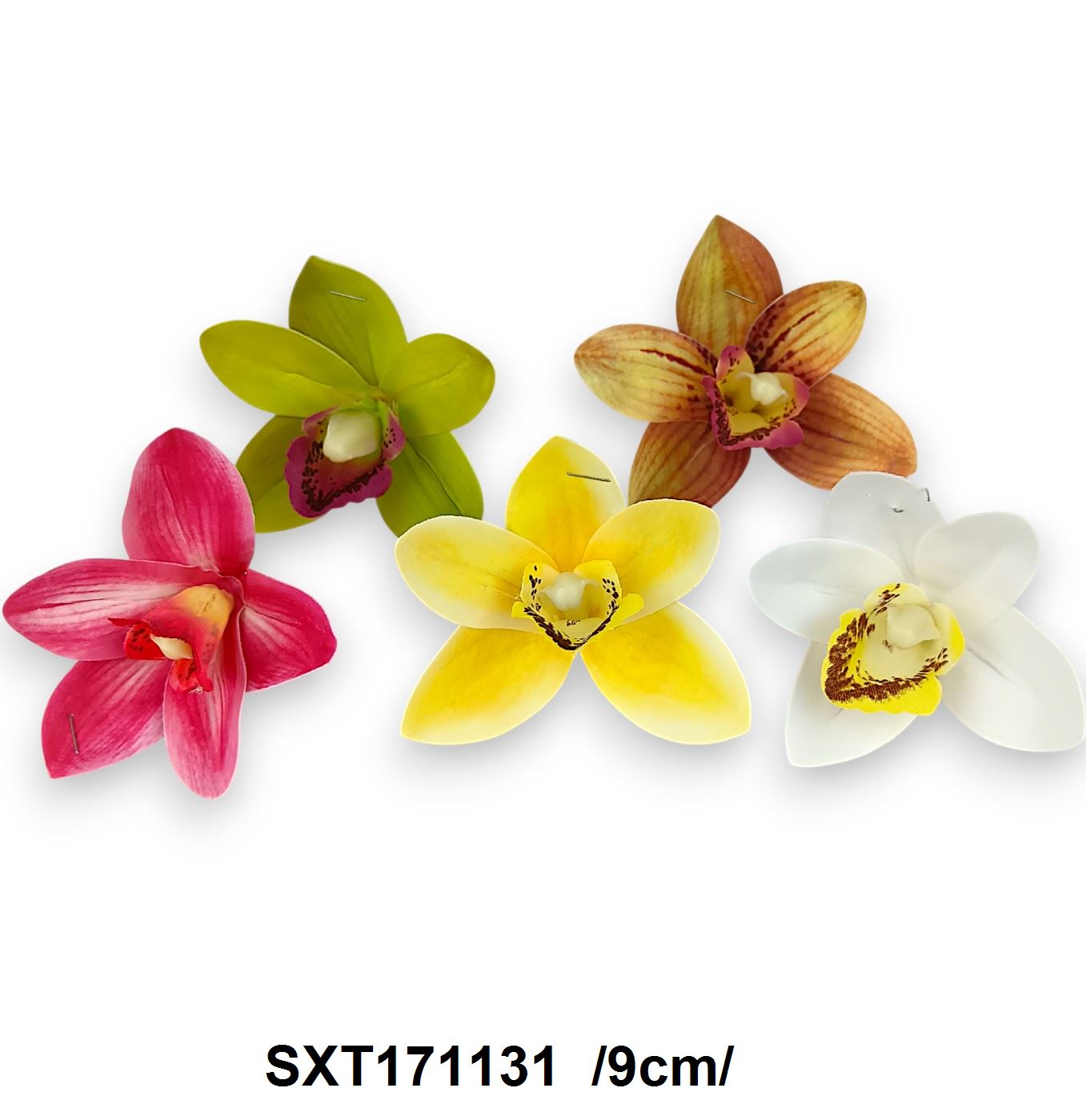 Real-touch orchidea fej /9cm/