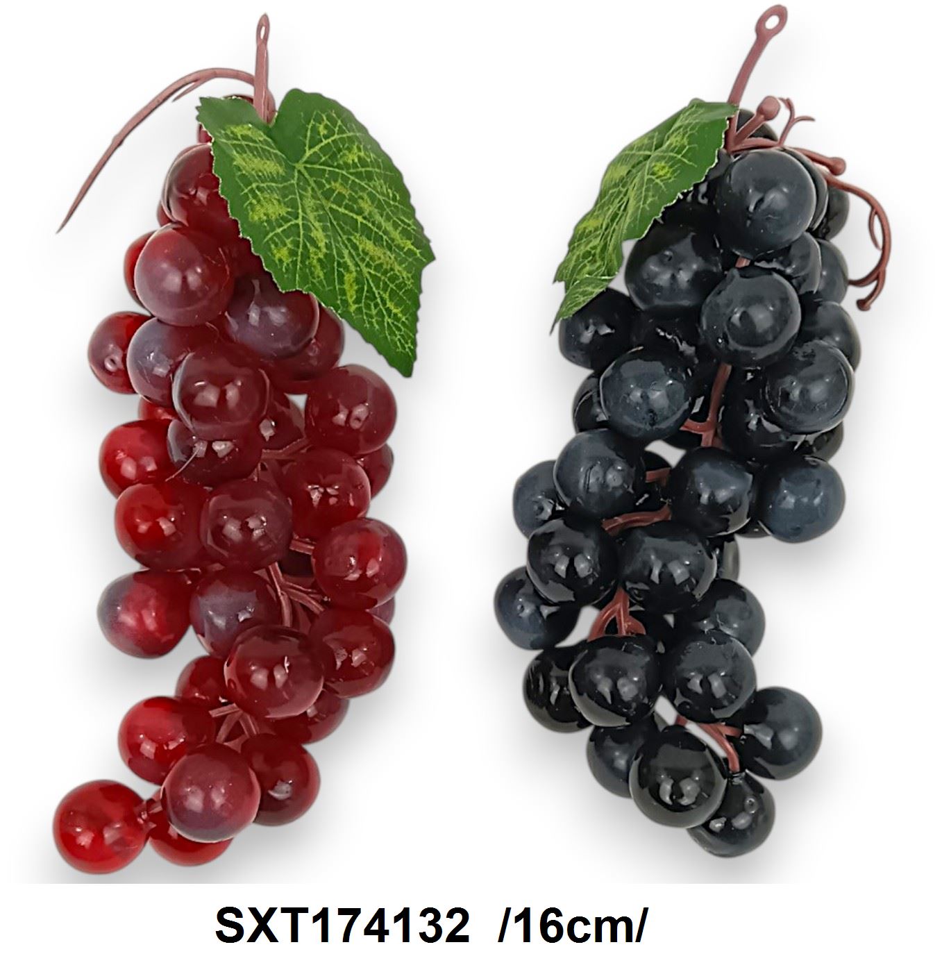 Szõlõfürt levéllel /16cm/ Fő kép
