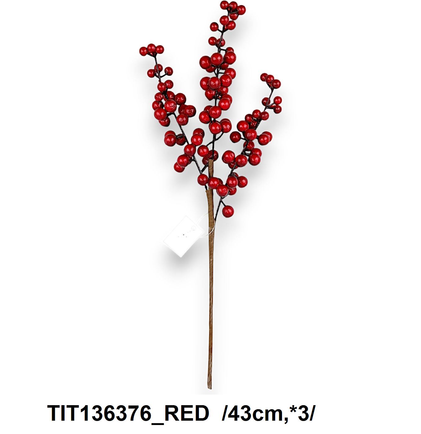 Festett golyós ág, hungarocell /43cm,*3/ Fő kép