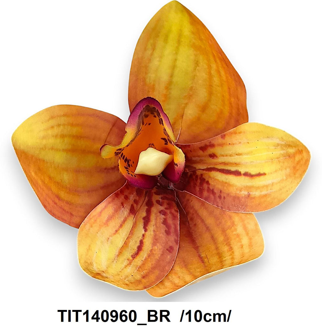 Real touch orchidea fej  /10cm/