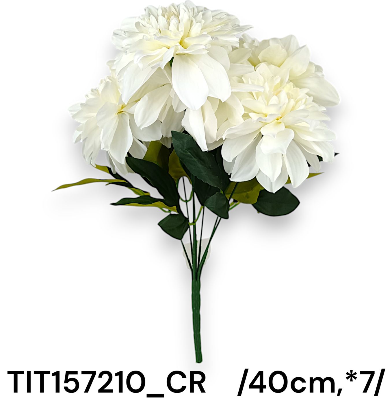 Nagyfejü dália csokor /40cm,*7/ Fő kép