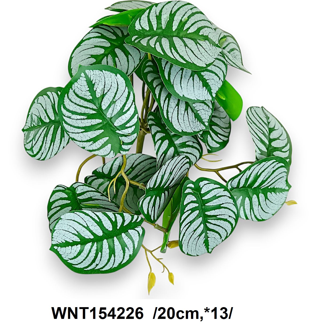 Kis futó bokor, mintás levelekkel /20cm,*13/ Fő kép