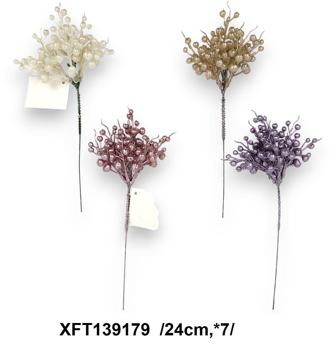 Gyöngyházfestésû golyós pick  /24cm,*7/ Fő kép