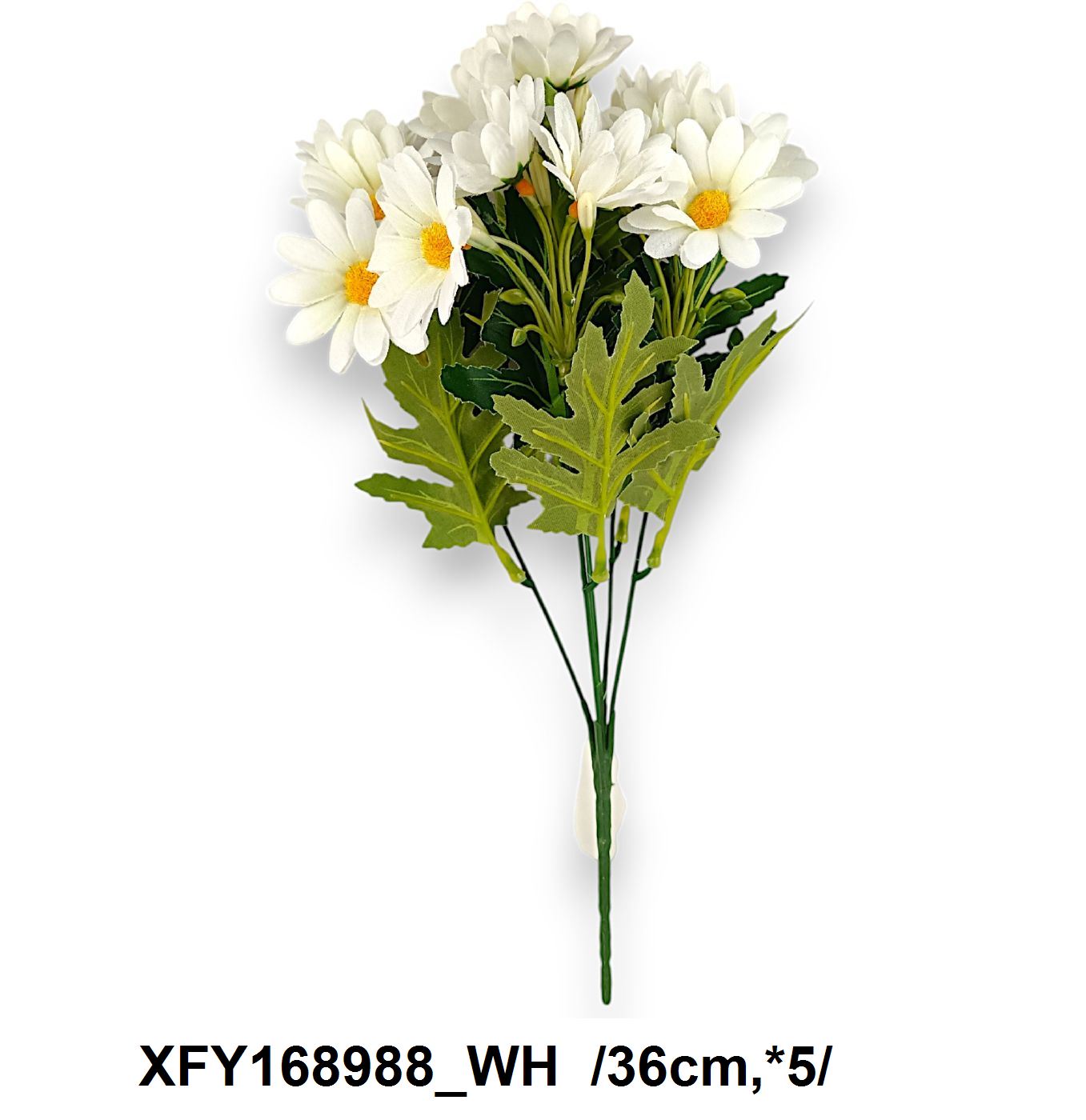 Margaréta csokor bimbókkal /36cm,*5/