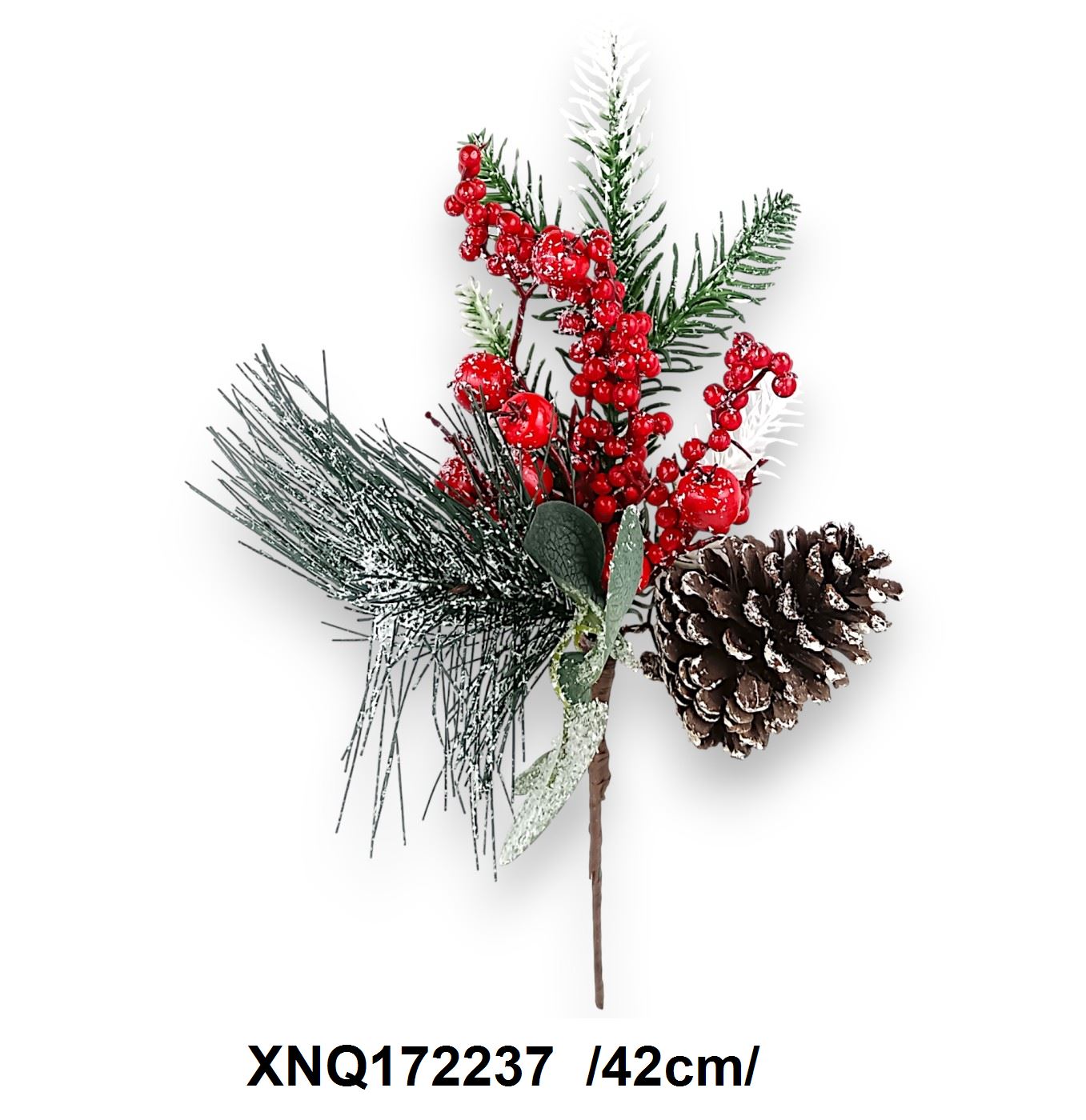 Bogyós, fenyõágas pick, tobozzal /42cm/ Fő kép