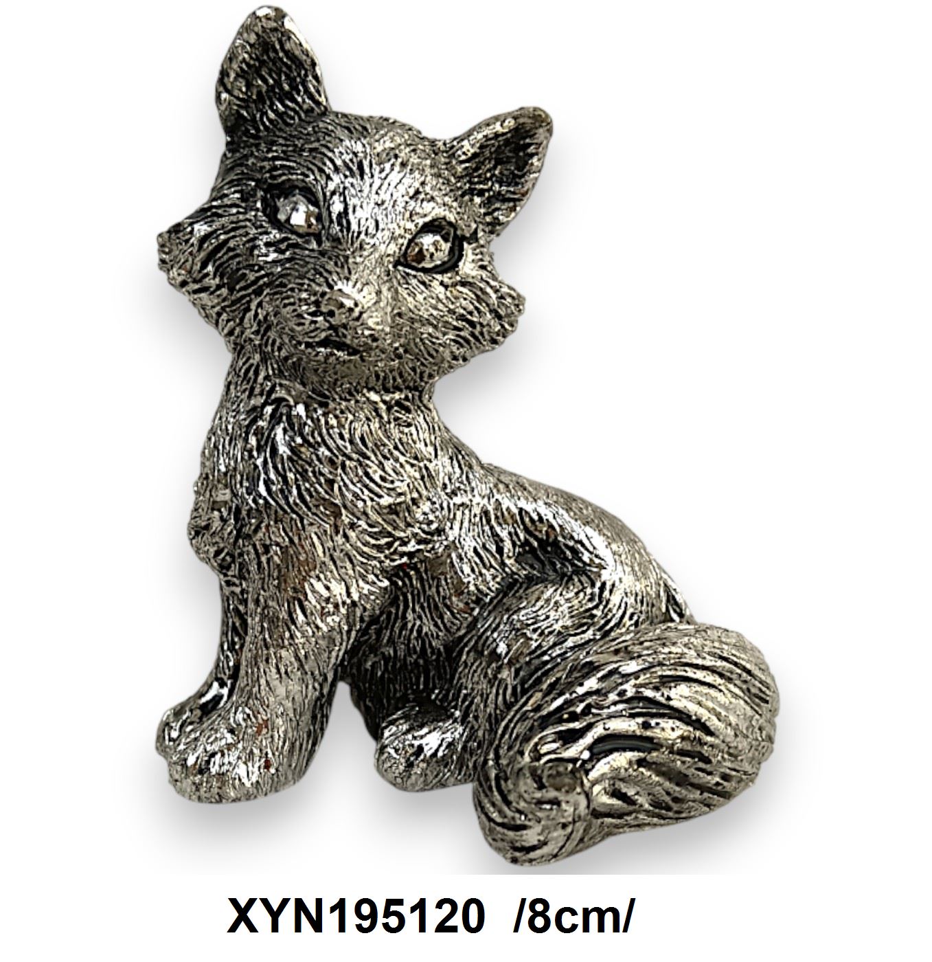Metál róka /8cm/ Fő kép
