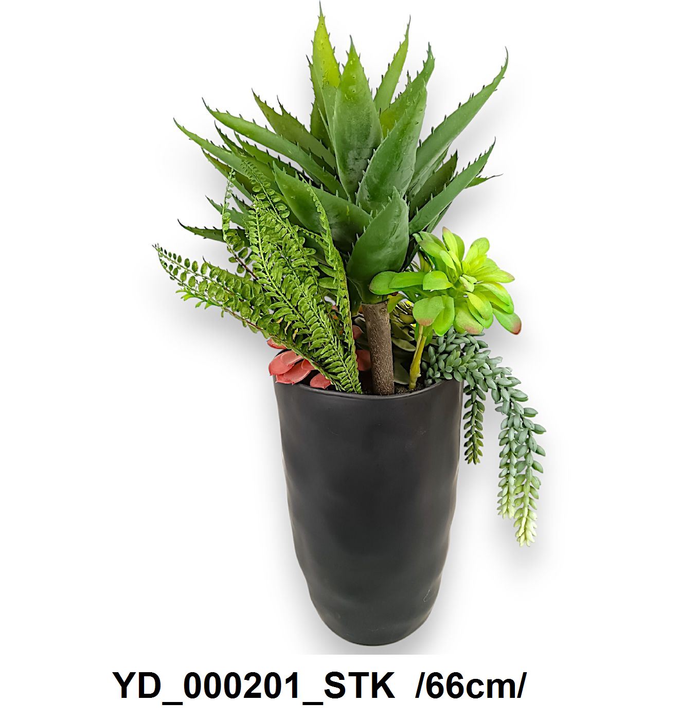 Pozsgás mix vázában /66cm/ Fő kép